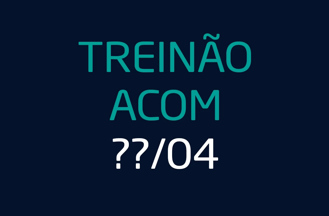 04-00 - TREINÃO ACOM